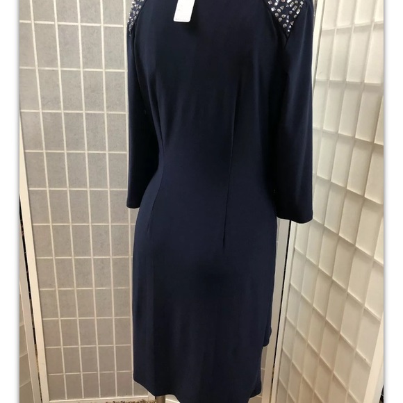 R & M Richards,Women,Dress,blue,parties, size8.: - Picture 3 of 10